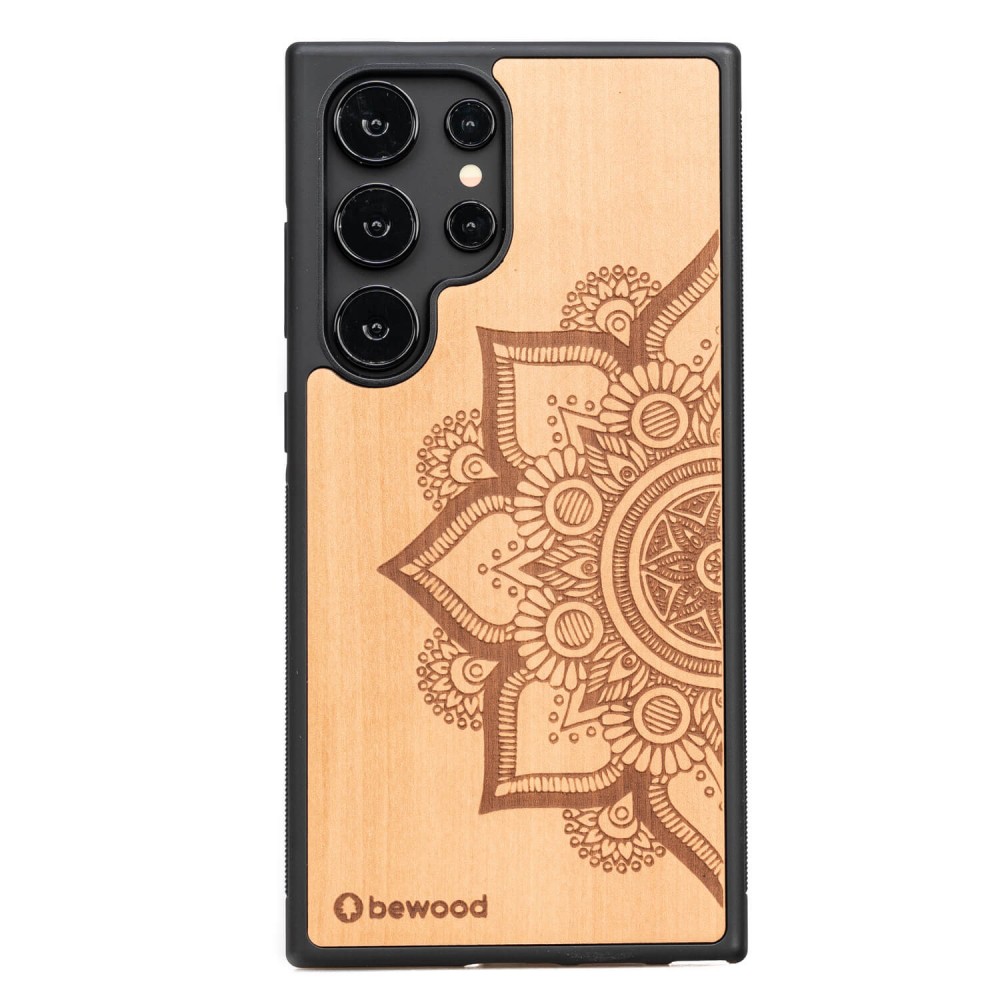Bewood Holzhülle Für Samsung Galaxy S24 Ultra Mandala Apfelbaum