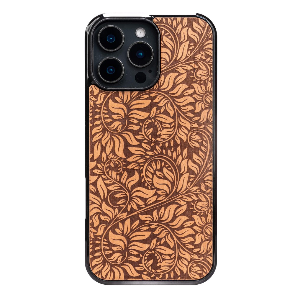 Bewood Holzhülle Für Iphone 16 Pro Max Apfelblätter