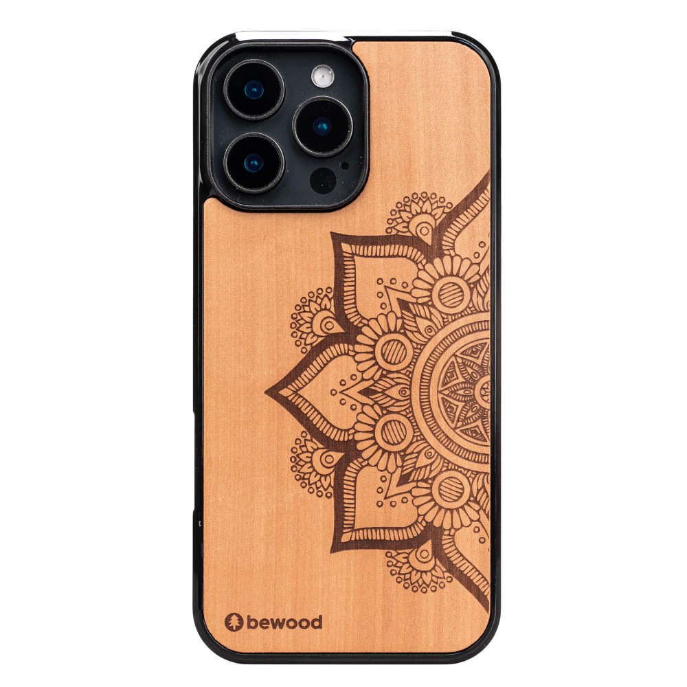 Bewood Holzhülle Für Iphone 16 Pro Max Mandala Apfelbaum