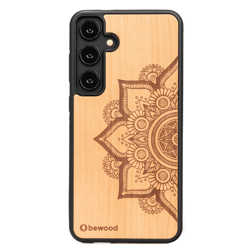 Bewood Holzhülle Für Samsung Galaxy S25 Plus Mandala Apfelbaum