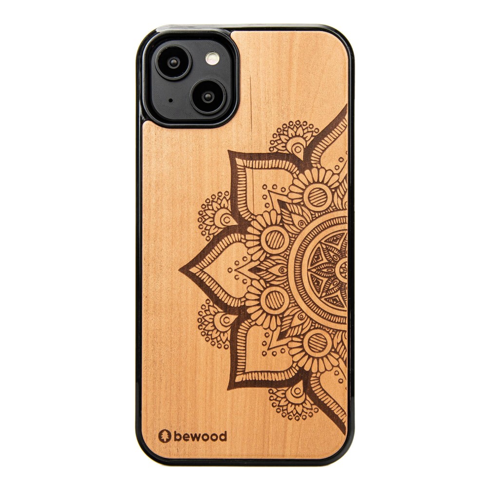 Bewood Holzhülle Für Iphone 14 Plus Mandala Apfelbaum