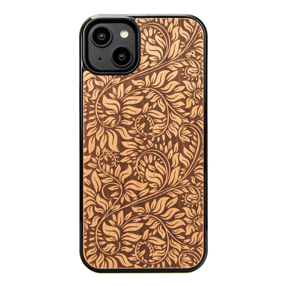 Bewood Holzhülle Für Iphone 14 Plus Apfelblätter