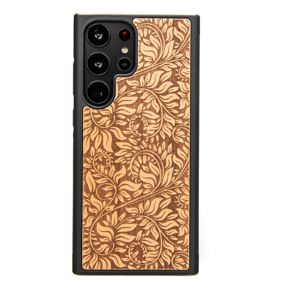 Bewood Holzhülle Für Samsung Galaxy S23 Ultra Apfelblätter