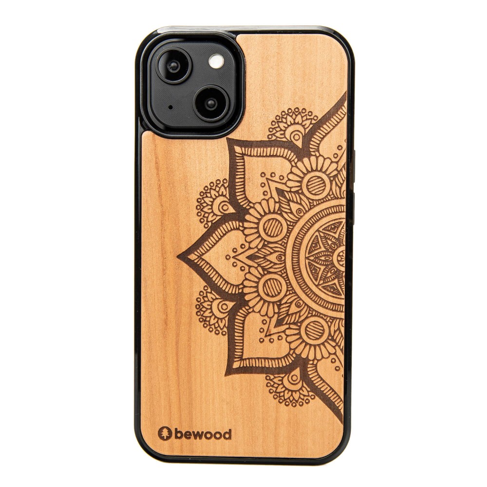 Bewood Holzhülle Für Iphone 15 Mandala Apfelbaum