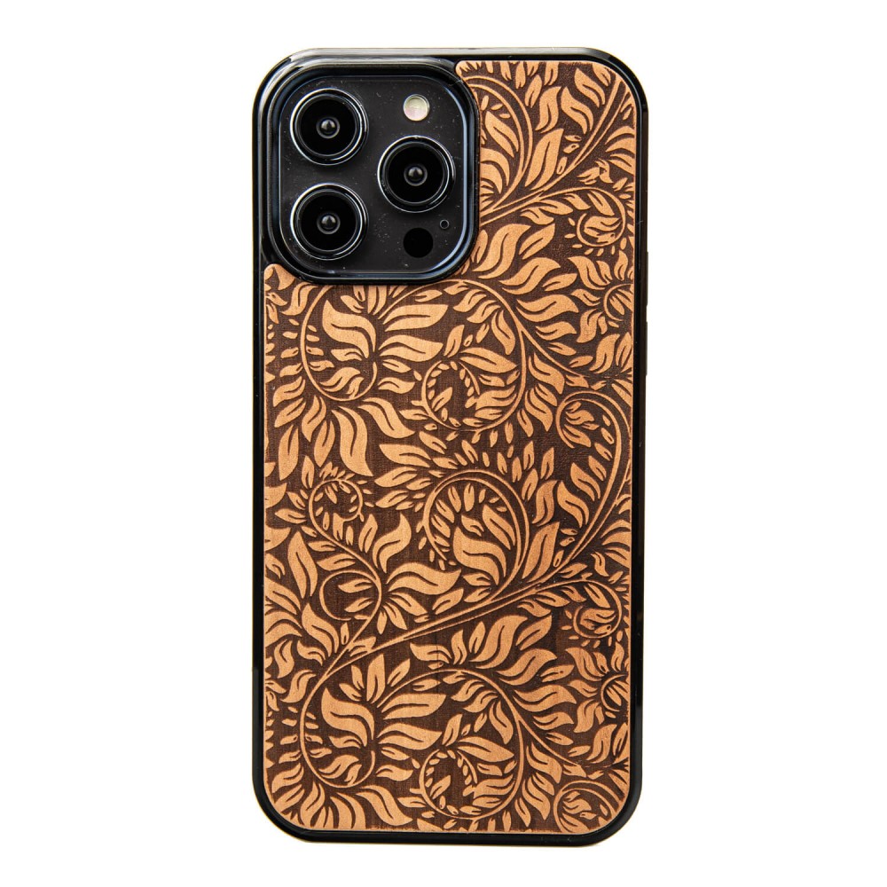 Bewood Holzhülle Für Iphone 15 Pro Max Apfelblätter