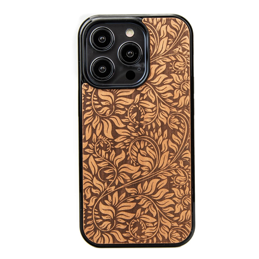 Bewood Holzhülle Für Iphone 15 Pro Apfelblätter