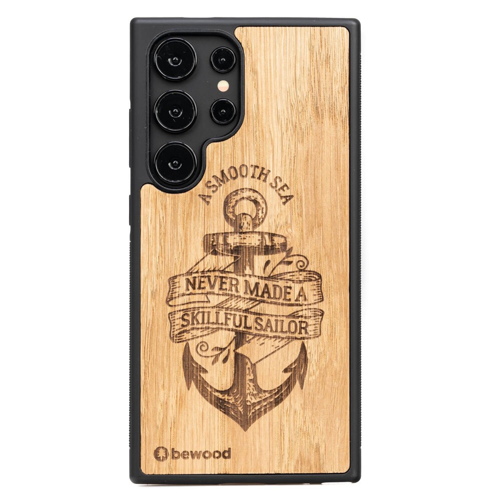 Bewood Holzhülle Für Samsung Galaxy S24 Ultra Anker Eiche