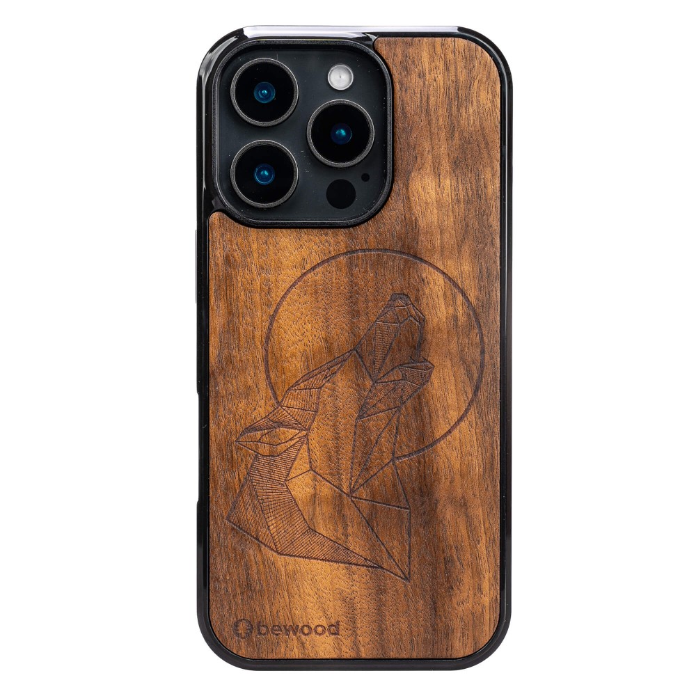 Bewood Holzhülle Für Iphone 16 Pro Wilk Imbuia