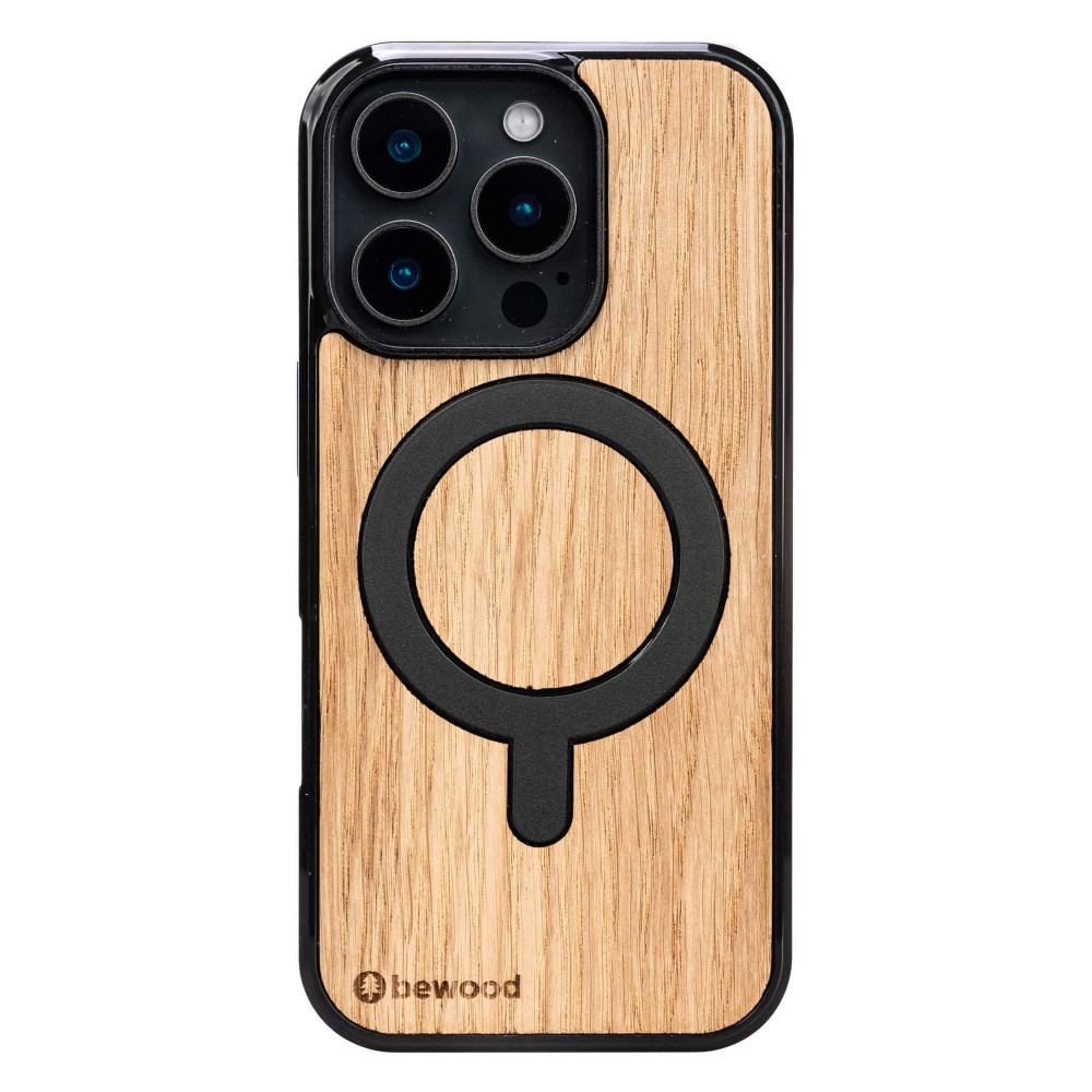 Bewood Holzhülle Für Iphone 16 Pro Oak Mit Magsafe