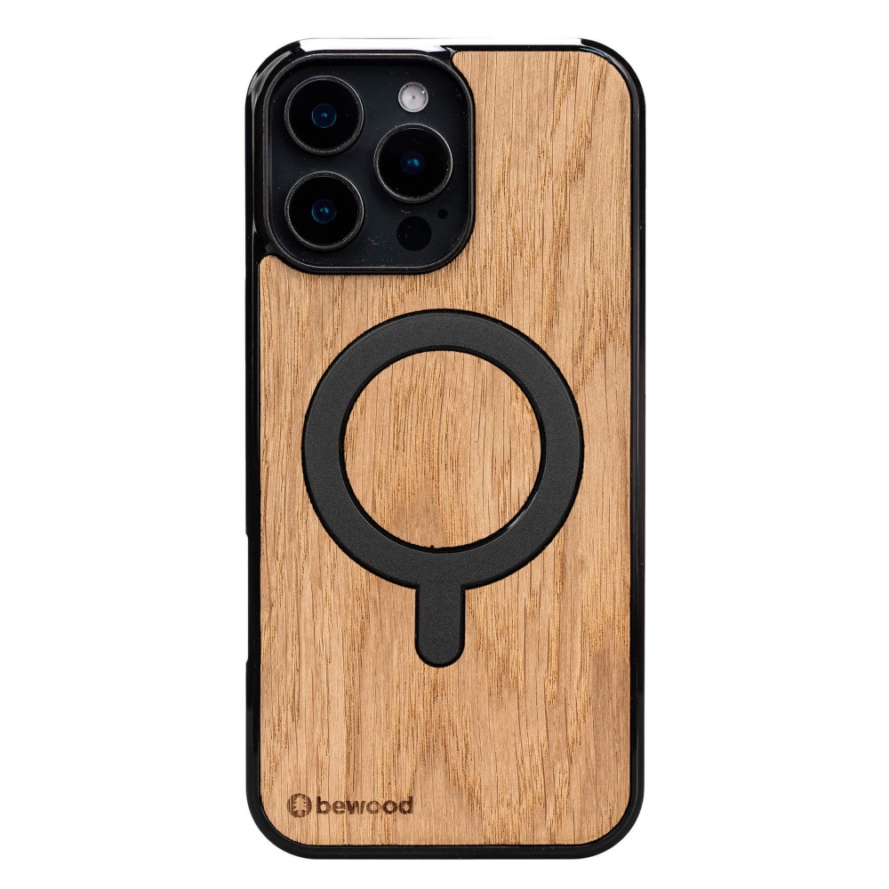 Bewood Holzhülle Für Iphone 16 Pro Max Oak Mit Magsafe
