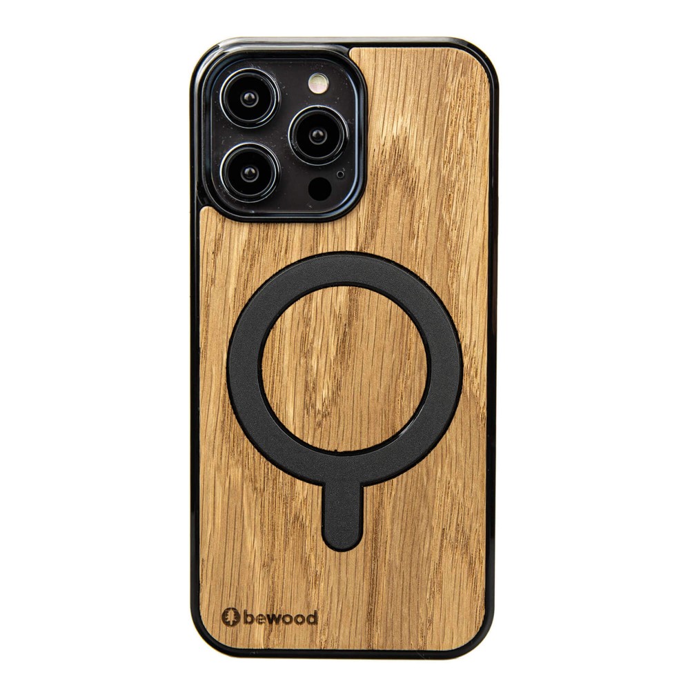 Bewood Holzhülle Für Iphone 15 Pro Max Oak Mit Magsafe