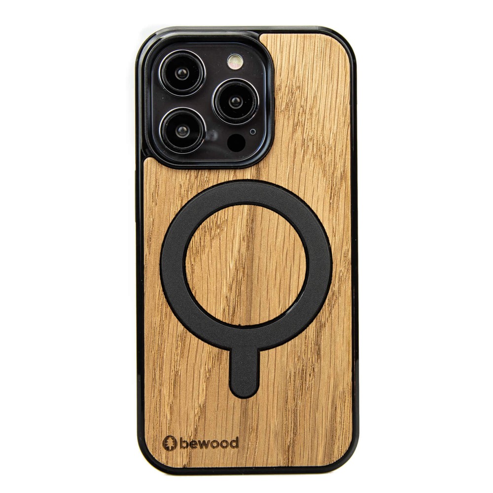Bewood Holzhülle Für Iphone 15 Pro Oak Mit Magsafe