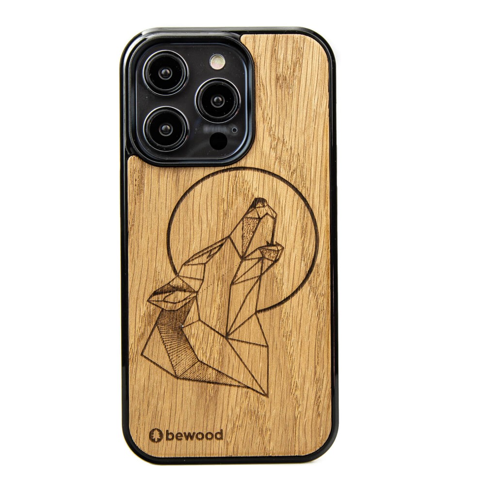 Bewood Holzhülle Für Iphone 14 Pro Wolf Oak