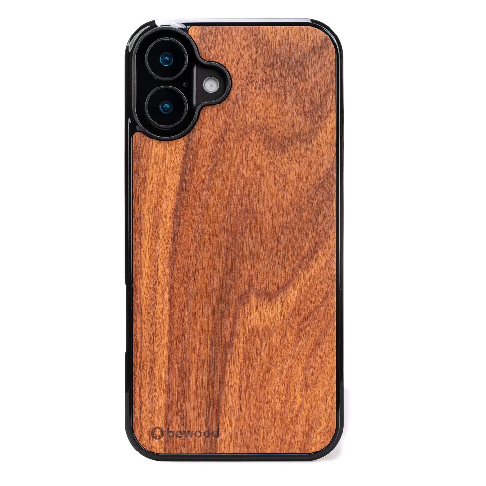 Bewood Holzhülle Für Iphone 16 Plus Rosewood Santos