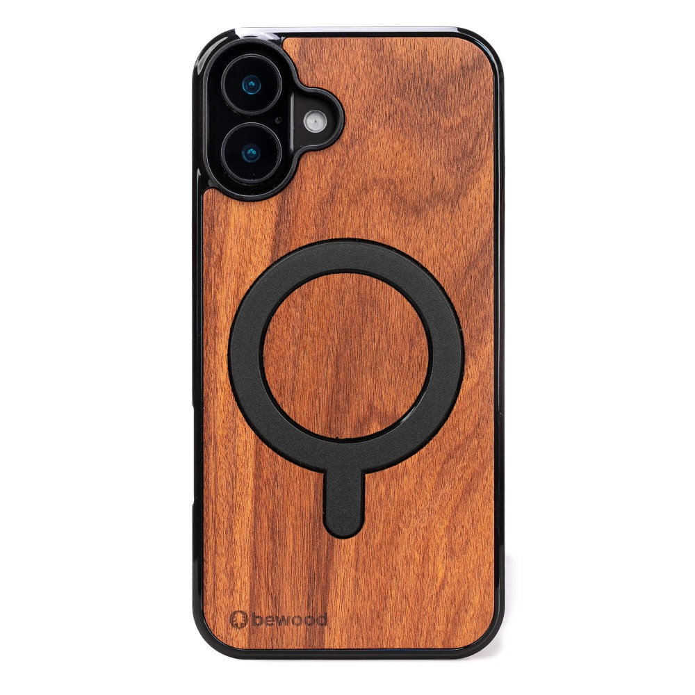 Bewood Holzhülle Für Iphone 16 Plus Rosewood Santos Mit Magsafe