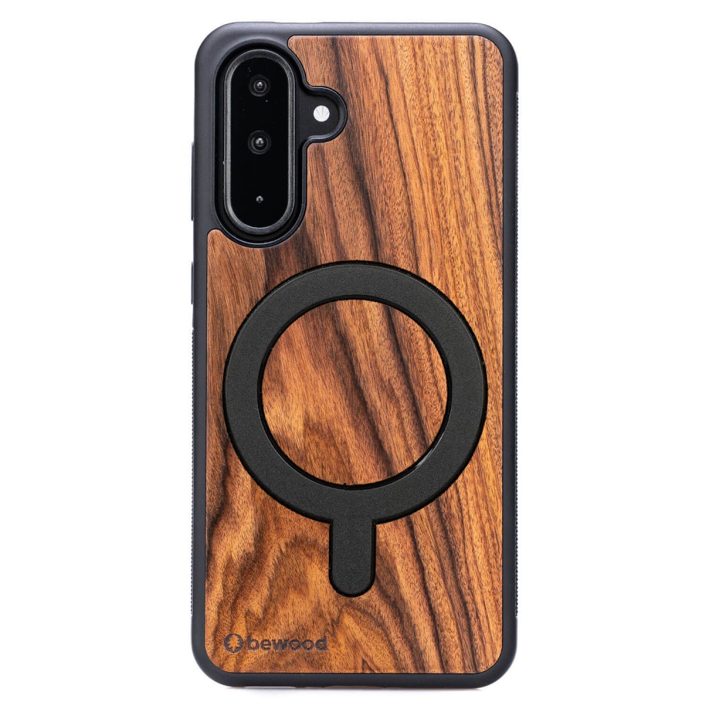 Bewood Holzhülle Für Samsung Galaxy A56 5g Rosewood Santos Mit Magsafe