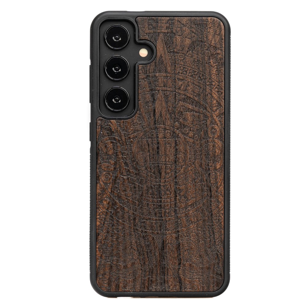 Bewood Holzhülle Für Samsung Galaxy A55 5g Aztec Calendar Ziricote