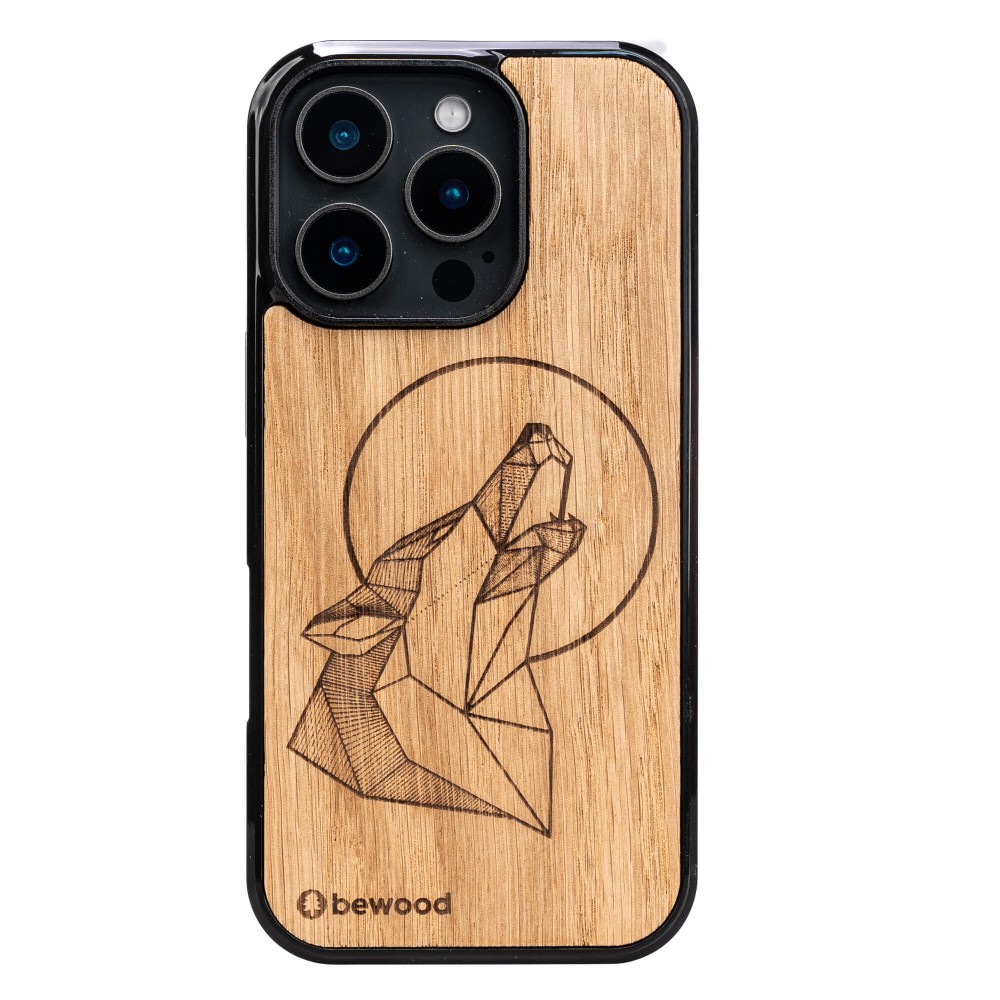 Bewood Holzhülle Für Iphone 16 Pro Wolf Oak
