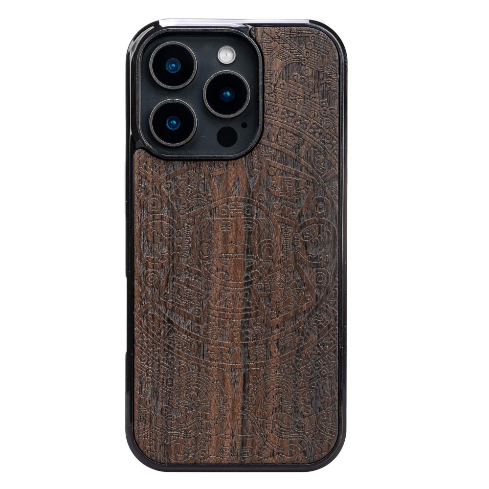 Bewood Holzhülle Für Iphone 16 Pro Aztec Calendar Ziricote