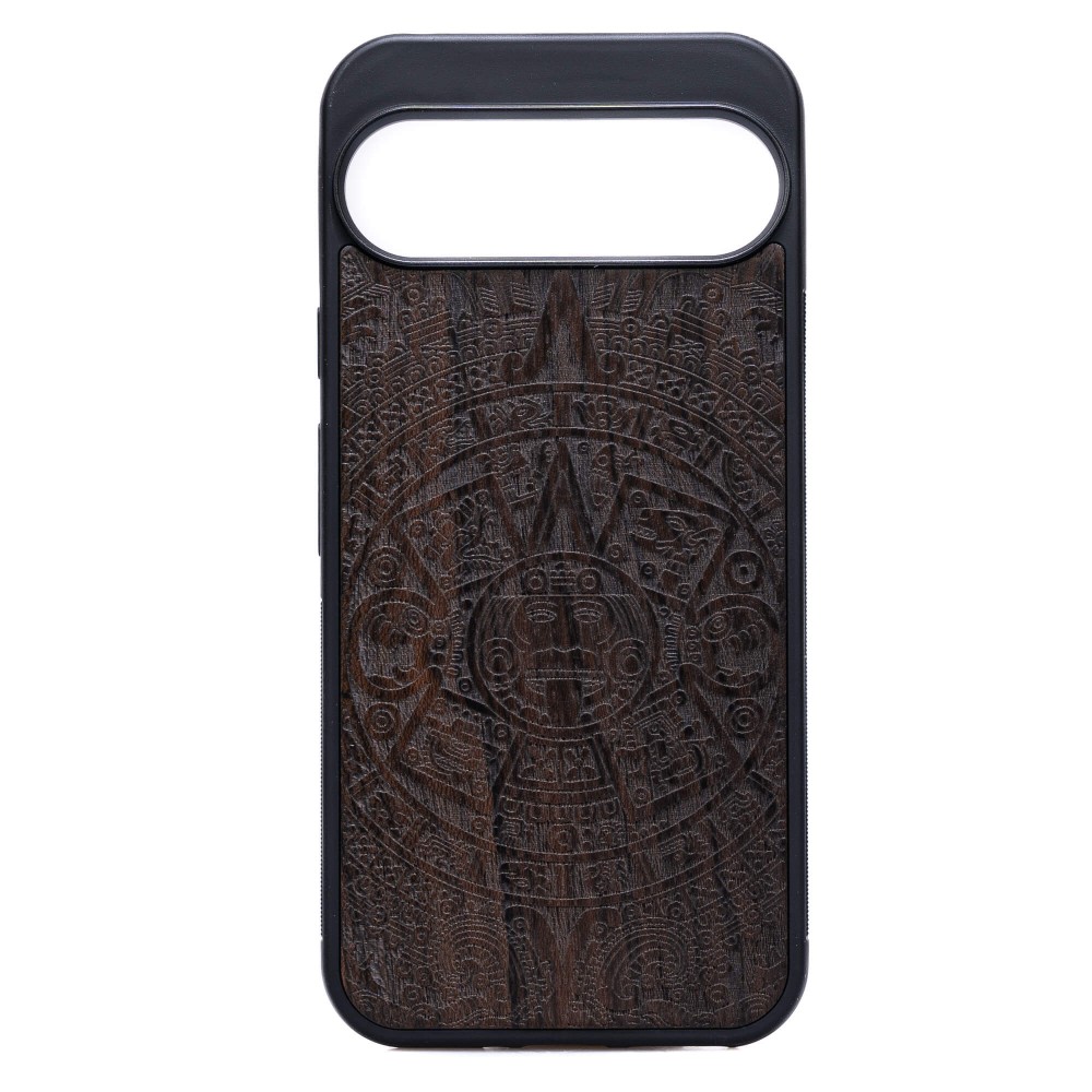 Bewood Holzhülle Für Google Pixel 9/9 Pro Aztec Calendar Ziricote