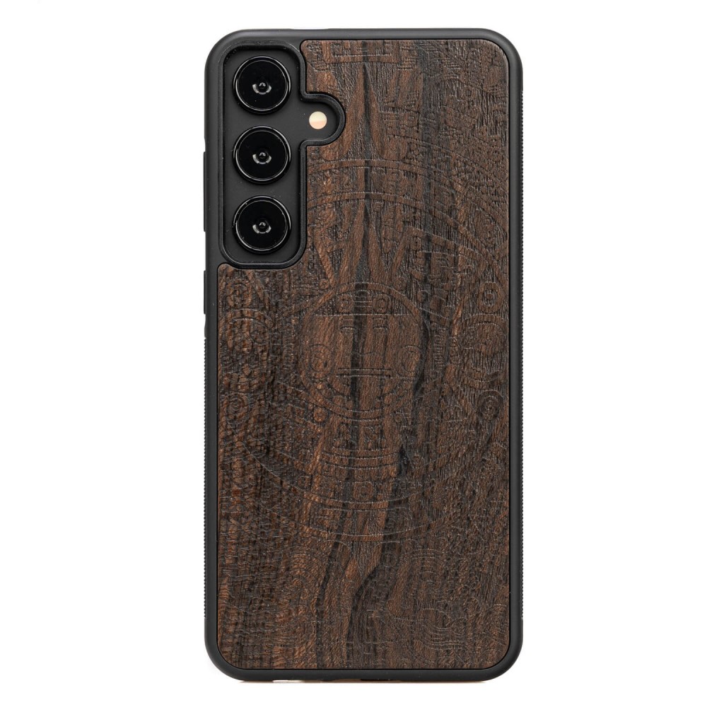 Bewood Holzhülle Für Samsung Galaxy A35 5g Aztec Calendar Ziricote