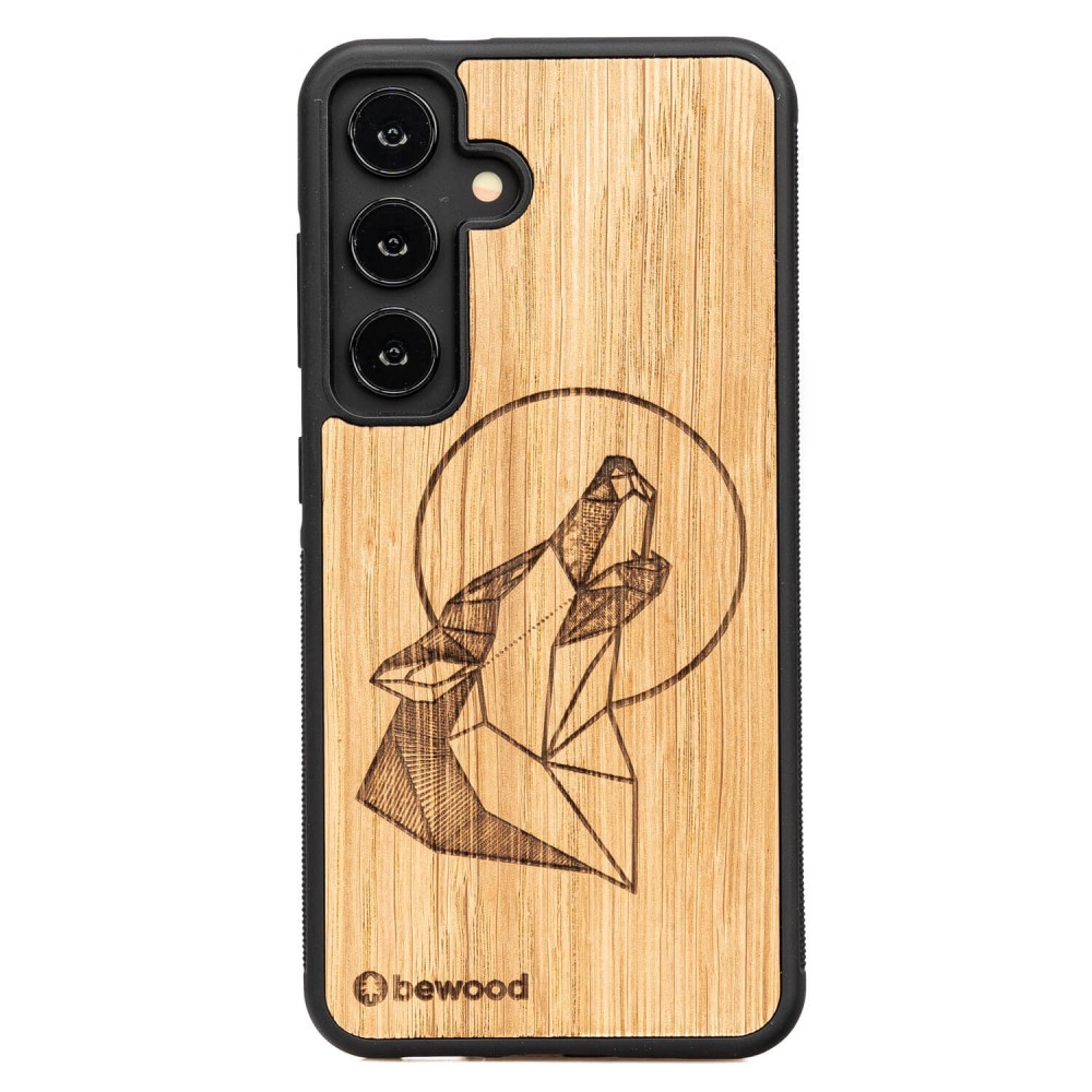 Bewood Holzhülle Für Samsung Galaxy S25 Wolf Oak