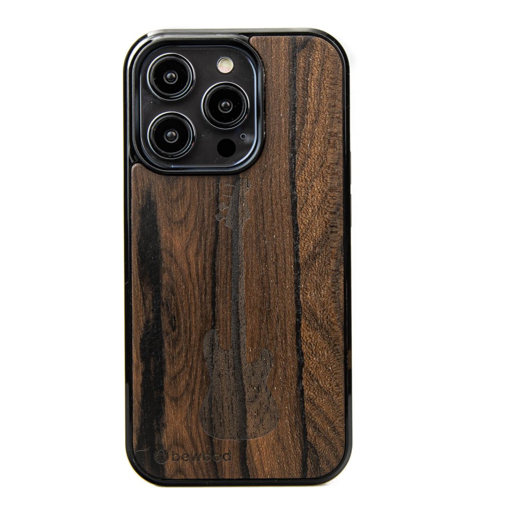 Bewood Holzhülle Für Iphone 14 Pro Ziricote Guitar