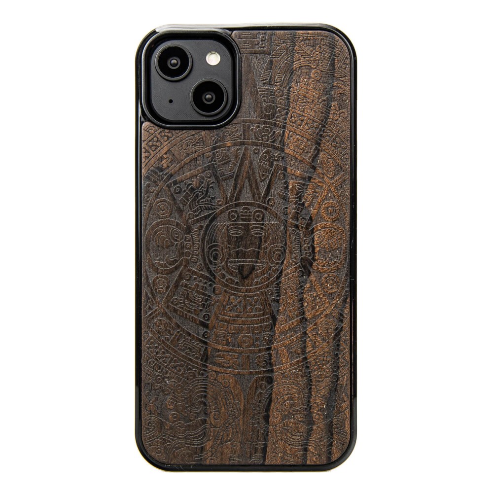 Bewood Holzhülle Für Iphone 14 Plus Aztec Calendar Ziricotte