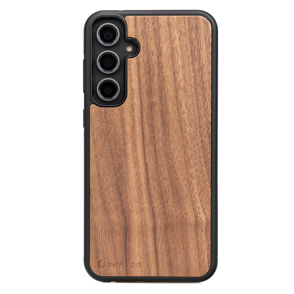 Bewood Holzhülle Für Samsung Galaxy S23 Fe Amerikanischer Walnuss