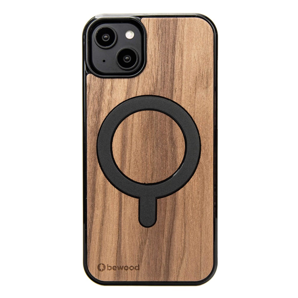 Bewood Holzhülle Für Iphone 15 Plus American Walnut Mit Magsafe