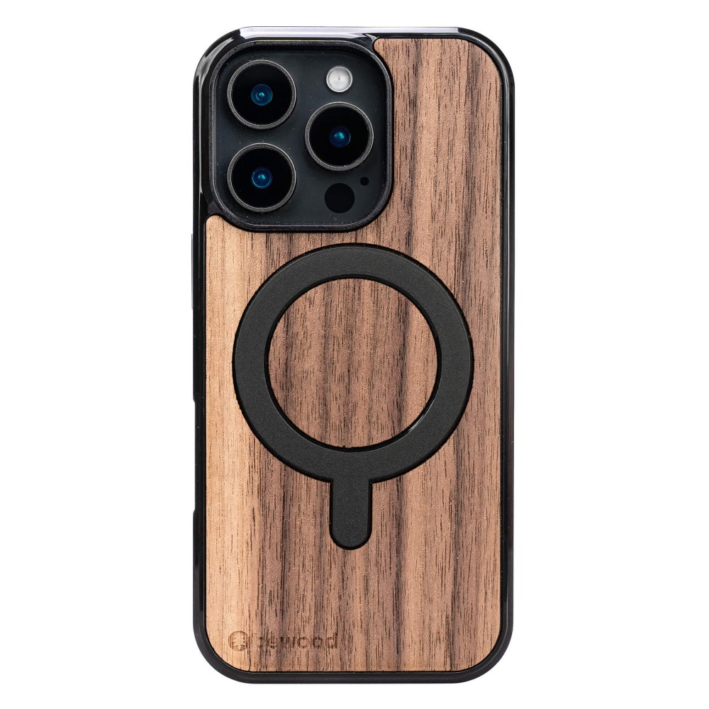 Bewood Holzhülle Für Iphone 16 Pro American Walnut Mit Magsafe
