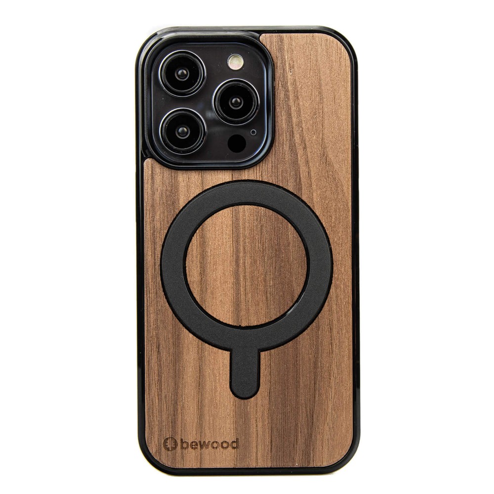 Bewood Holzhülle Für Iphone 15 Pro American Walnut Mit Magsafe