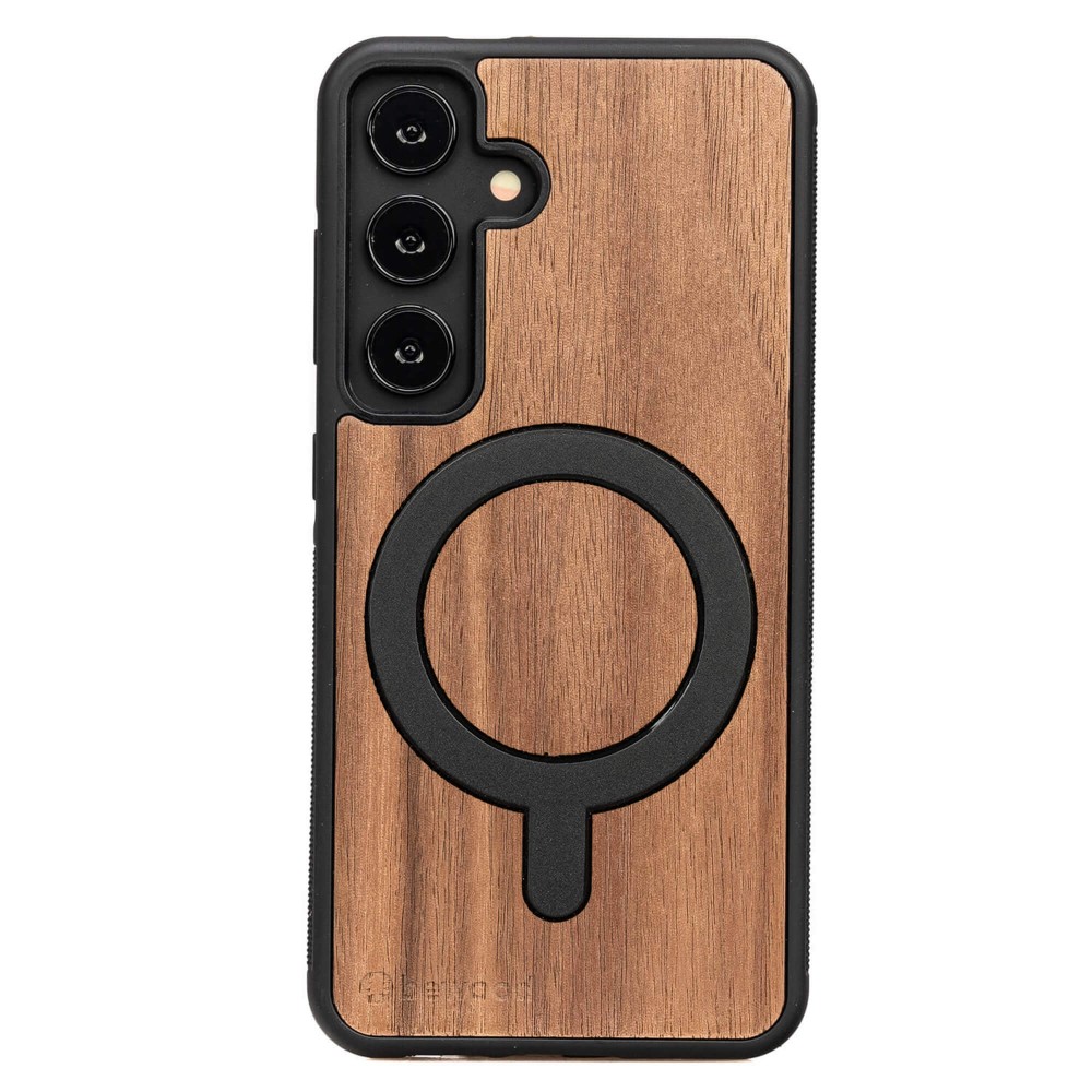 Bewood Holzhülle Für Samsung Galaxy S25 American Walnut Mit Magsafe