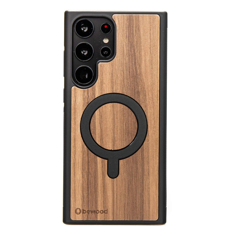 Bewood Holzhülle Für Samsung Galaxy S25 Ultra American Walnut Mit Magsafe