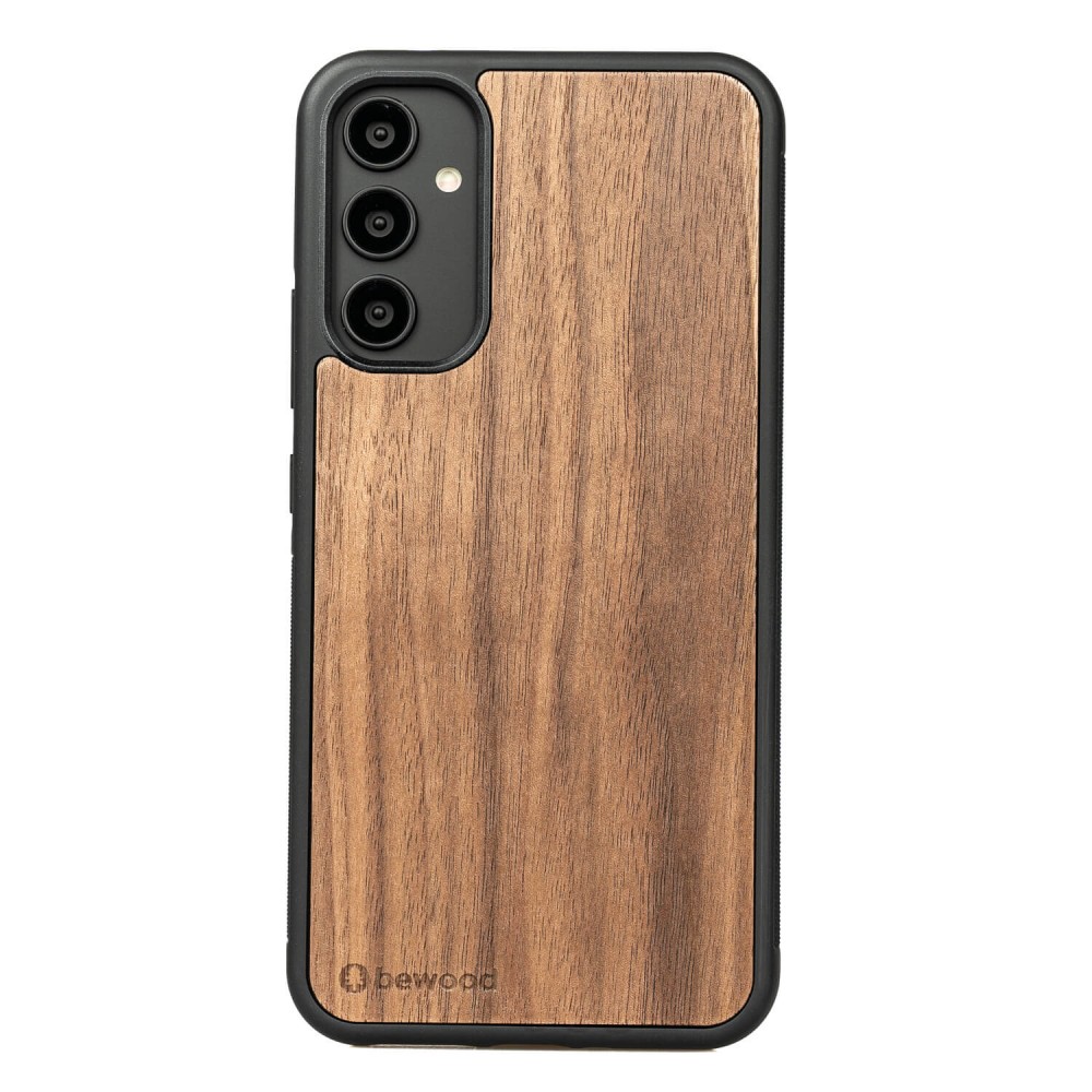 Bewood Holzhülle Für Samsung Galaxy A34 5g Amerikanischer Walnuss