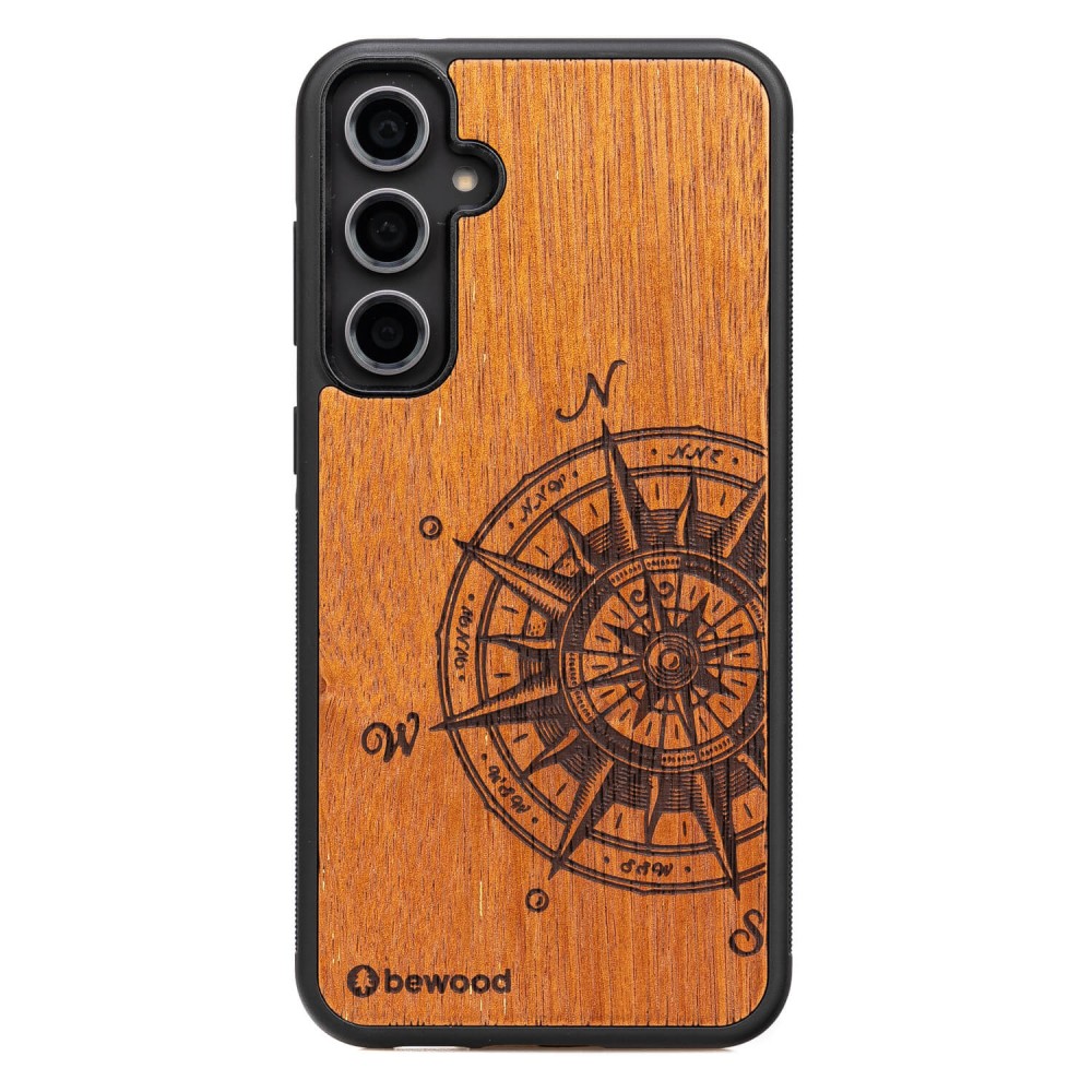 Bewood Holzhülle Für Samsung Galaxy S23 Fe Traveler Merbau