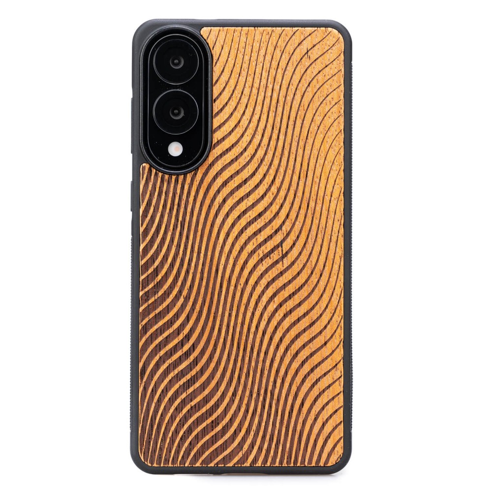 Bewood Holzhülle Für Samsung Galaxy S25 Edge Waves Merbau
