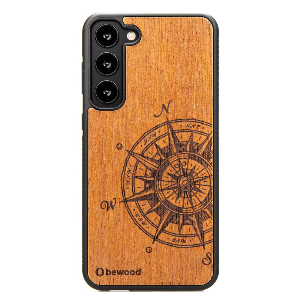 Bewood Holzhülle Für Samsung Galaxy S23 Plus Traveler Merbau