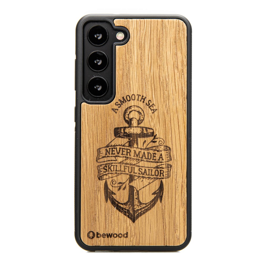 Bewood Holzhülle Für Samsung Galaxy S23 Anker Eiche