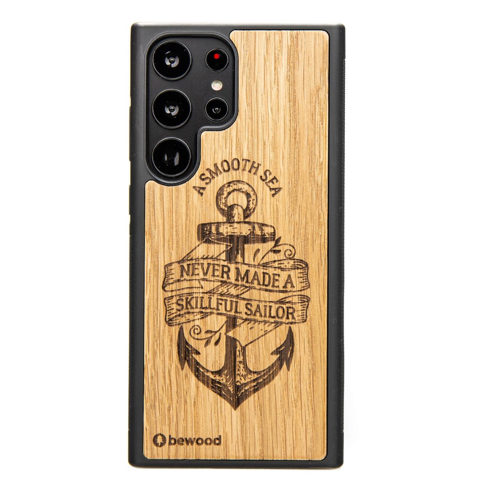 Bewood Holzhülle Für Samsung Galaxy S23 Ultra Anker Eiche