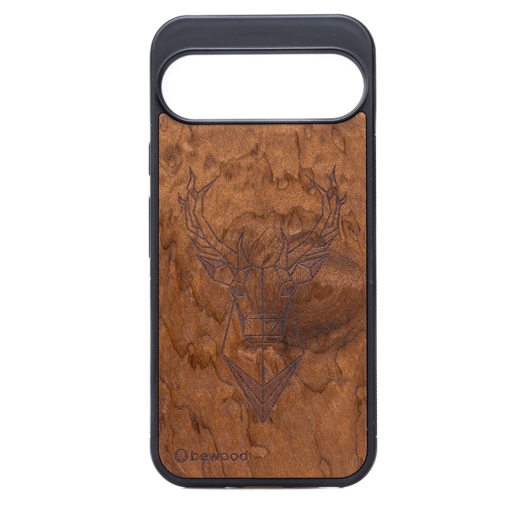 Bewood Holzhülle Für Google Pixel 10 / 10 Pro Imbuia Deer