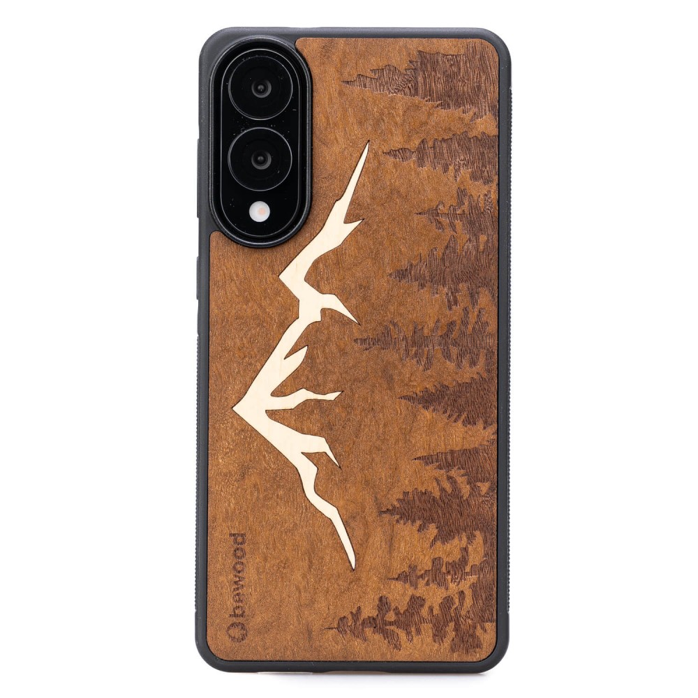 Bewood Holzhülle Für Samsung Galaxy S25 Edge Mountains Imbuia