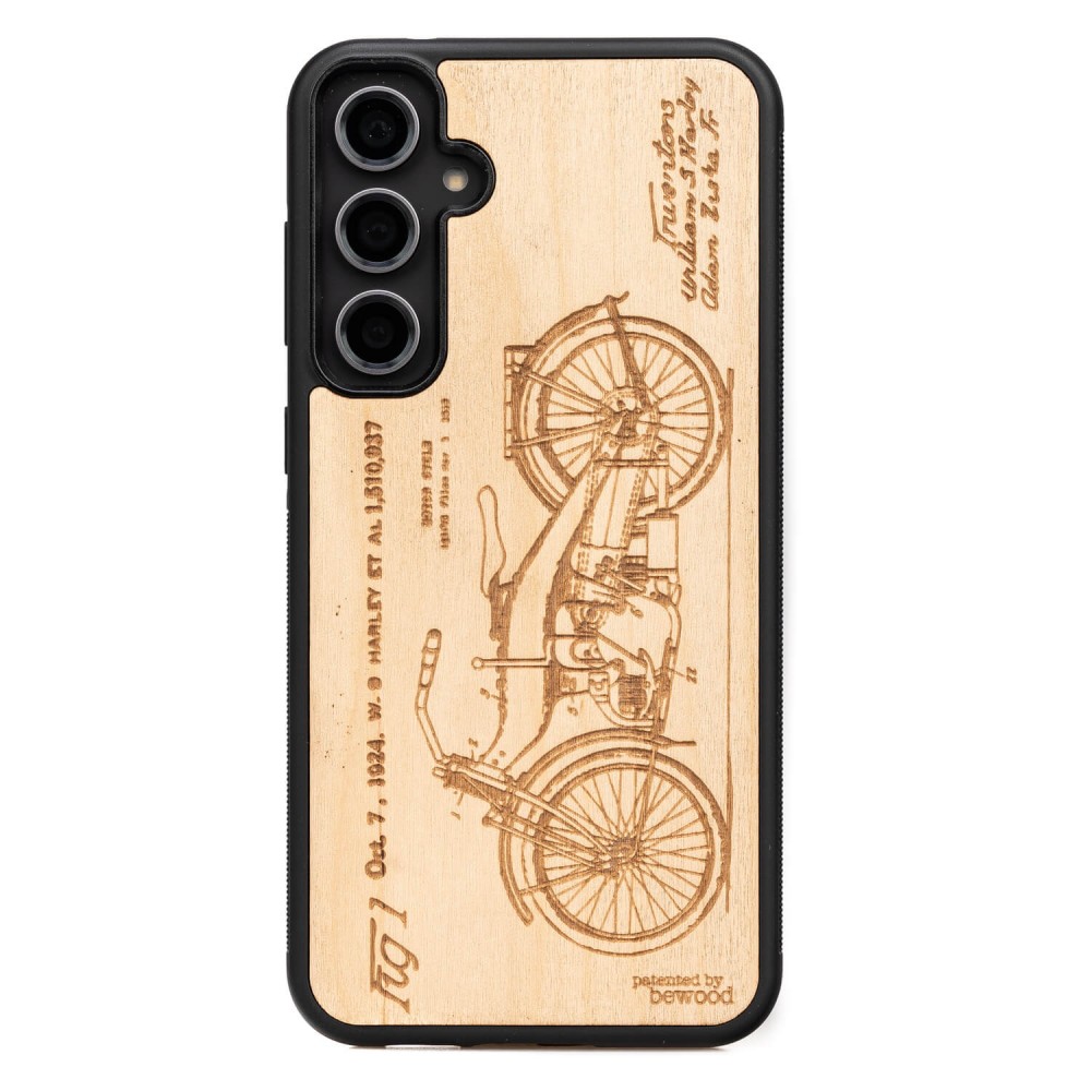 Bewood Holzhülle Für Samsung Galaxy S23 Fe Harley Patent Aniegre