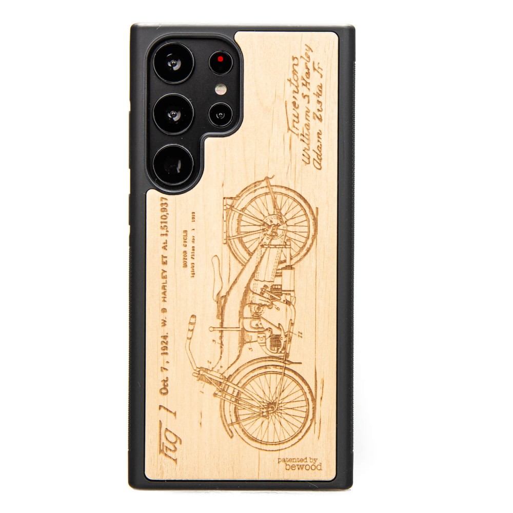 Bewood Holzhülle Für Samsung Galaxy S23 Ultra Harley Patent Aniegre