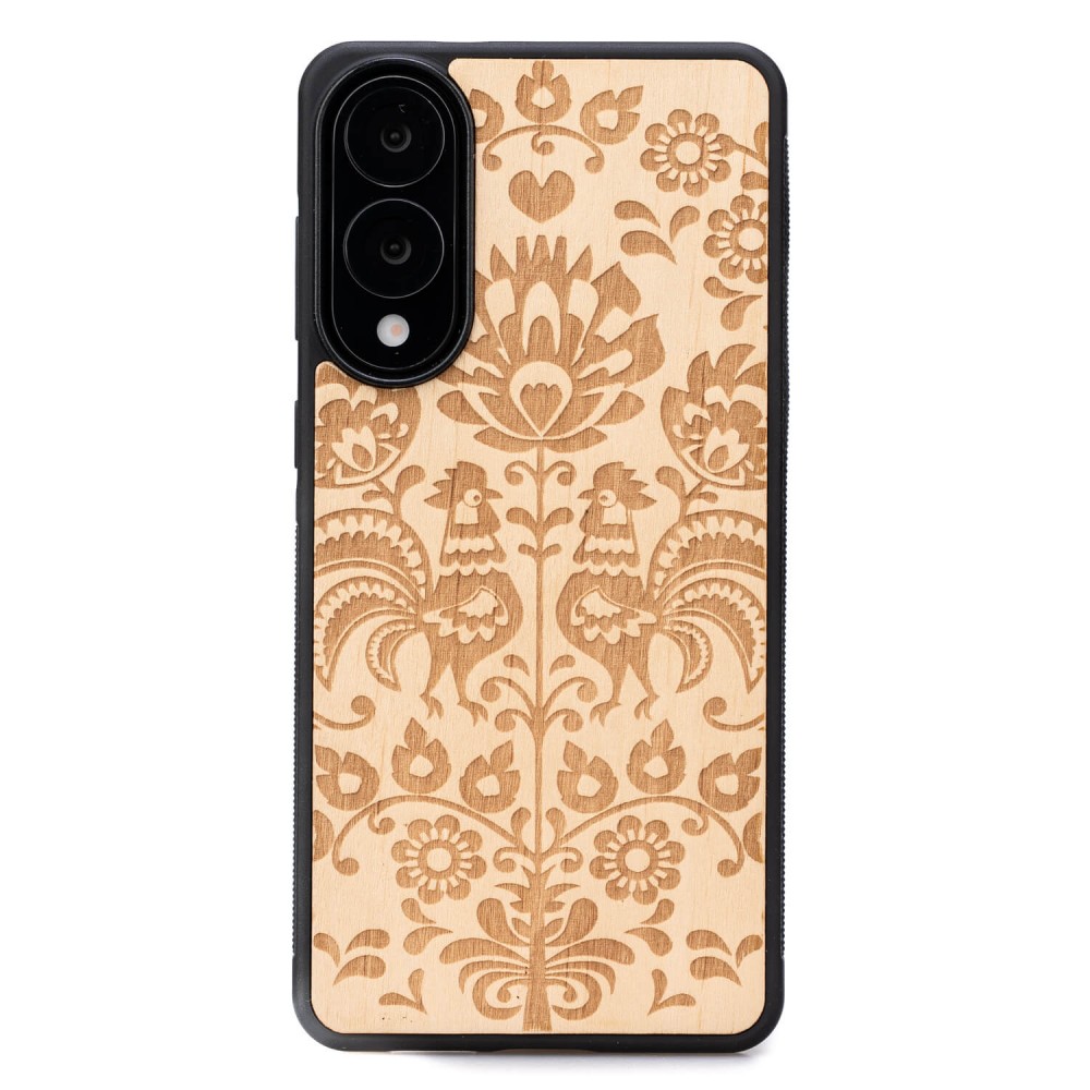 Bewood Holzhülle Für Samsung Galaxy S25 Edge Polish Folk Aniegre