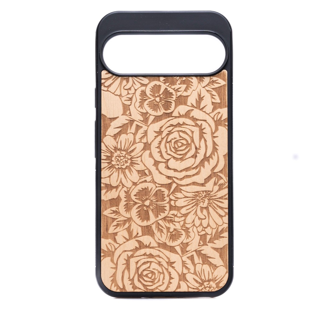 Bewood Holzhülle Für Google Pixel 10 / 10 Pro Roses Aniegre