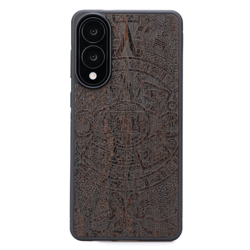 Bewood Holzhülle Für Samsung Galaxy S25 Edge Aztec Calendar Ziricote