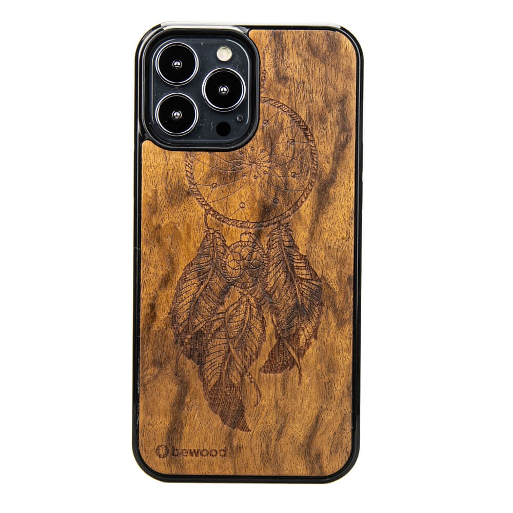 Holzhülle Für Iphone 13 Pro Max Dreamcatcher Imbuia