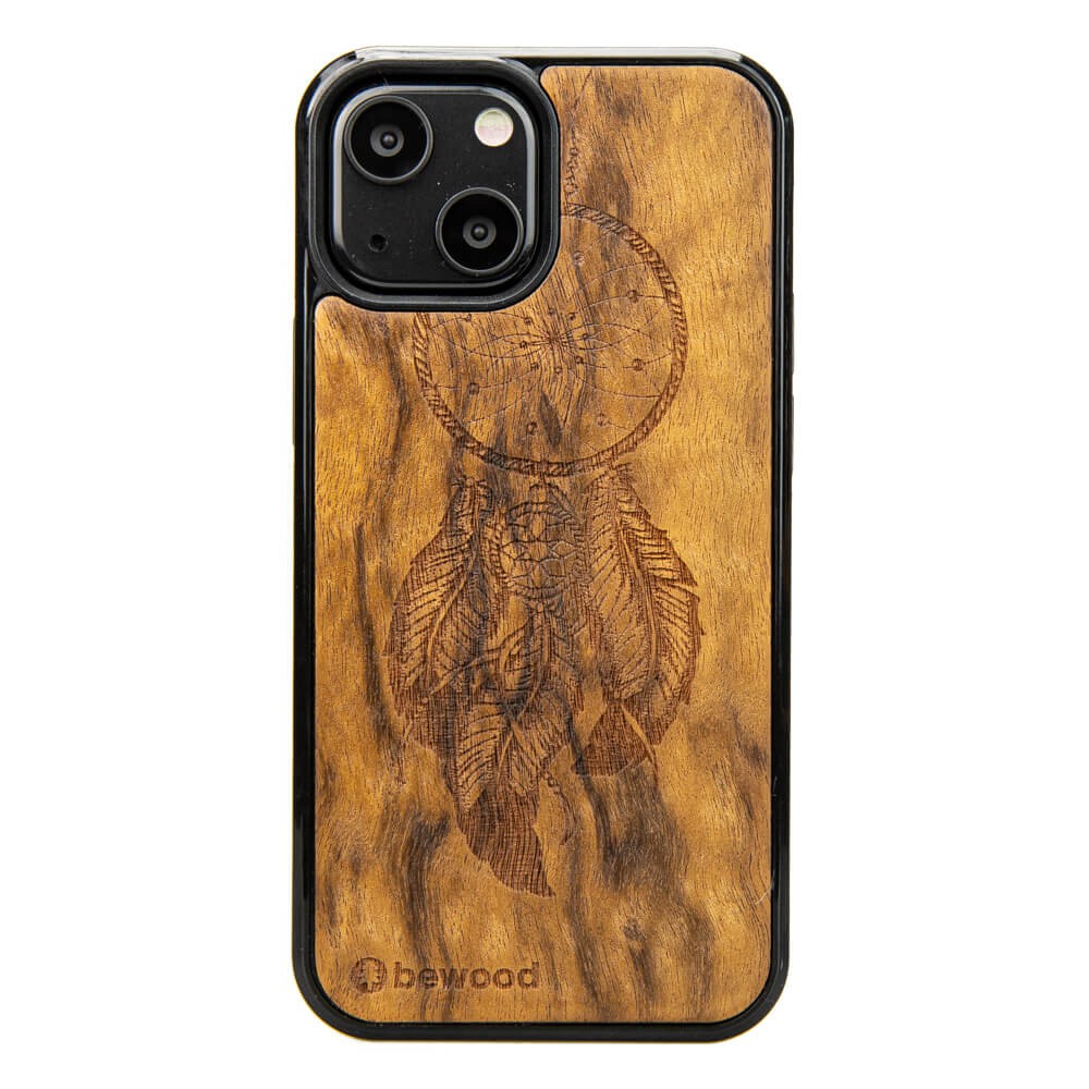 Holzhülle Für Iphone 13 Mini Dreamcatcher Imbuia