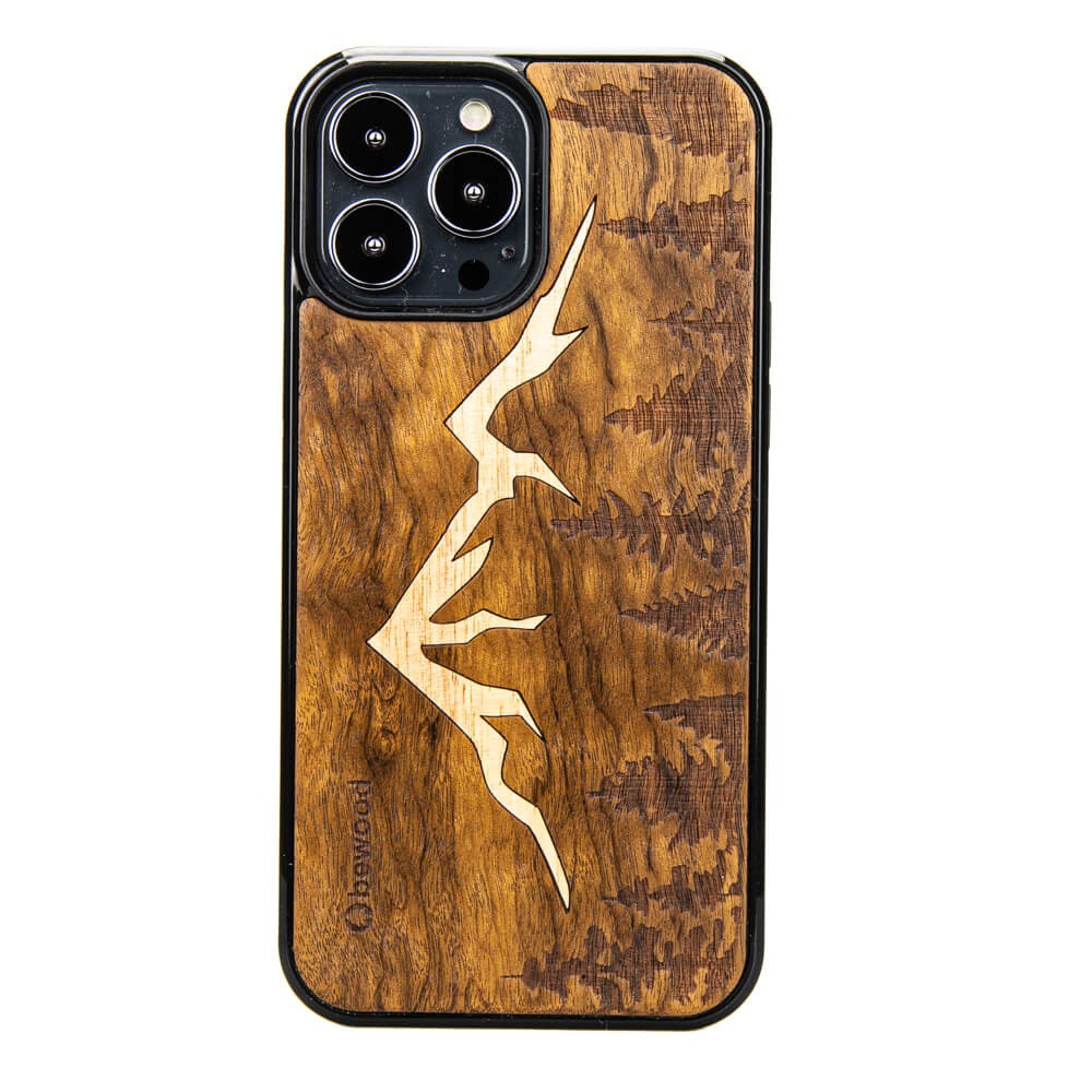 Holzhülle Für Iphone 13 Pro Max Berge Imbuia